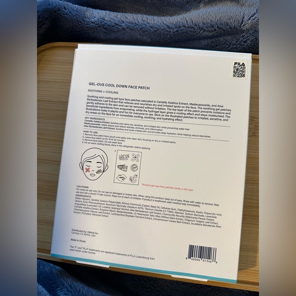 FILA Gel-ous Cool Down Face Patch - 6 patches x 3 each - Picture 10 of 14